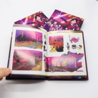 Impression de livres de storyboards personnalisés à couverture rigide, reliure parfaite, couleur Pantone pour les éditeurs et les studios