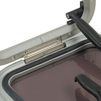 Hublot carré marin en alliage d'aluminium, fenêtre de pont de bateau à ouverture coulissante, hublot de yacht pour accessoires de camping-car, yacht et bateau