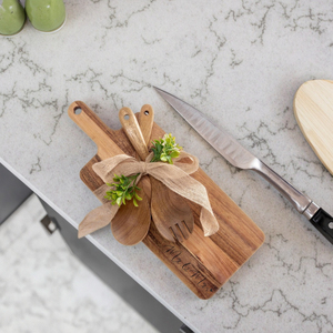 2025 khắc gỗ keo thớt đám cưới và quà tặng cô dâu tắm cho cặp vợ chồng mới cưới Mr. Mrs Chồng Vợ - Product Image 4