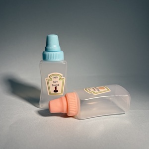 Bán Buôn 25Ml Mờ Vuông Ép Đùn Nhựa Mật Ong Chai Xách Tay Gia Vị Chai Với Nắp Chai Rỗng Bao Bì Nhựa - Product Image 2