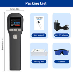 ZJZK 650nm 808nm Terapia de luz láser de bajo nivel Terapia de luz roja Lllt Láser frío para el dolor Heridas Mascotas humanas Cuidado DE LA SALUD - Product Image 6