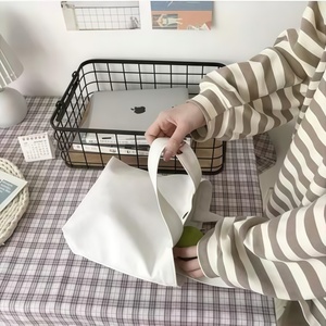 Bán Buôn Biểu Tượng Tùy Chỉnh Dễ Thương Little Đà Điểu/<span class=keywords><strong>Leopard</strong></span>/Nhân Vật Cô Gái Mềm Thân Thiện Với Môi Tái Sử Dụng Rắn Màu Bông Vải Túi Xách - Product Image 5