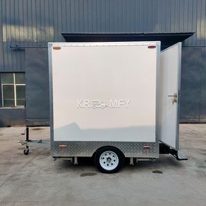 Toilettes légères 2025 avec remorque de salle de bain mobile de luxe - Product Image 1