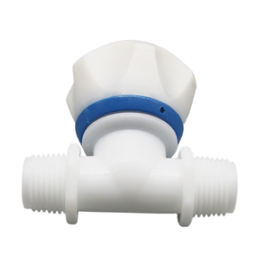 Fabricant professionnel de robinets, robinet d'angle triangulaire en plastique pour toilettes et salle de bain - Product Image 1