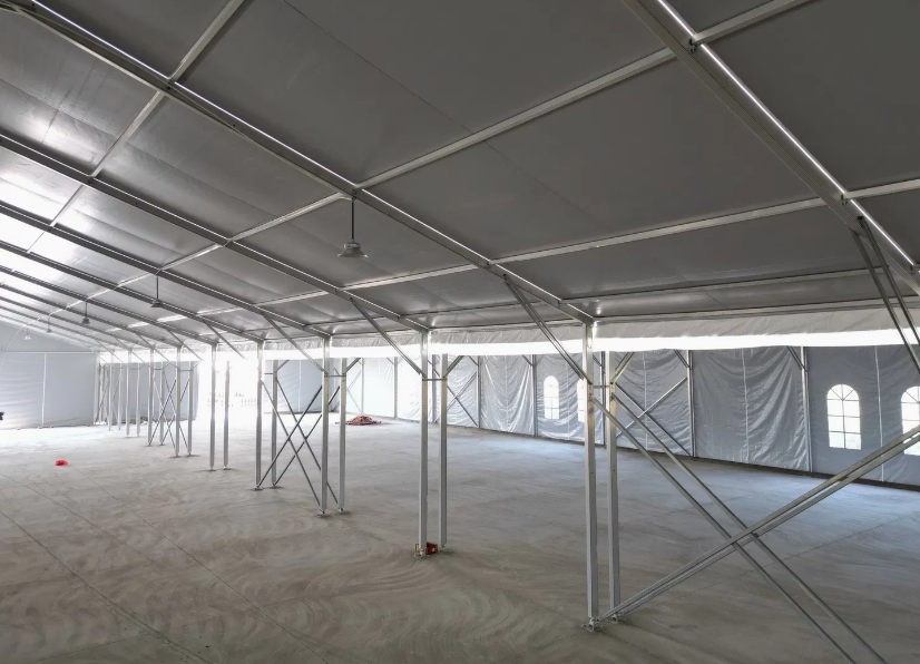 double layers Large Industrial PVC Temporary Warehouse Marquee Tent for ...
