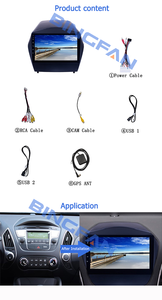 Android 13 Quad Core pour Hyundai Creta IX35 2009-2015 Lecteur vidéo multimédia de voiture Navigation GPS WIFI BT FM - Product Image 4