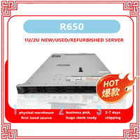 Serveur Rack 1U R650XS d'occasion Intel Xeon 2.0-3.0GHz 64 Go RAM Stockage BDD ERP Machine Virtuelle Rendering Hébergement IDC CPU SSD