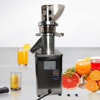 Presse-agrumes automatique commercial continu en acier inoxydable avec éjection automatique de la pulpe, capacité de 1,5 L, presse-agrumes pour gingembre, pomme, orange