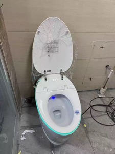 Asiento de Inodoro <span class=keywords><strong>Inteligente</strong></span> con Sensor de Agua, Juego de Inodoros de Lujo para <span class=keywords><strong>Baño</strong></span>, Taza <span class=keywords><strong>Toto</strong></span> Blanca - Product Image 3
