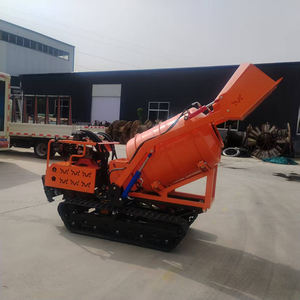 Bétonnière chinoise 800L Carwler, moteur diesel 192, 12 CV, <span class=keywords><strong>4</strong></span> <span class=keywords><strong>temps</strong></span>, refroidisseur d'air, hydraulique, mini bétonnière autochargeuse - Product Image 4