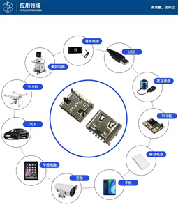 USB Loại C kết nối 16pin USB 2.0 đơn hàng Power Adapter USB Loại C kết nối cho giao diện điện thoại di động máy tính xách tay Sạc - Product Image 5