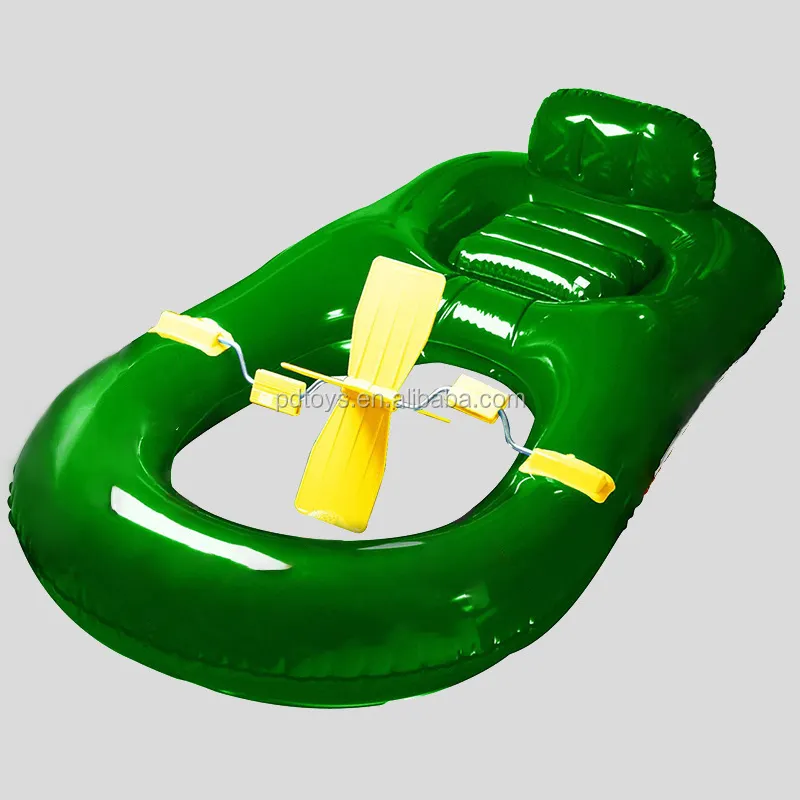 EN71 6P PVC Water Inflatable Paddle Float Lounge Pool and Sea Usage Motorised Inflatable Lounger Chair Floating Chair