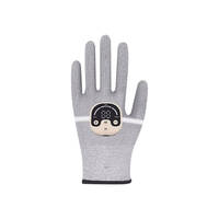 Gants de massage en fibre d'argent, gants conducteurs pour micro-courant, anti-âge et peau à tendance acnéique, respectueux de la peau