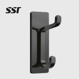 Stainless Steel <b>Coat</b> Hooks Self-Adhesive Bathroom Toilet Towel Hook Holder for Hanging <b>Robe</b> and Cloth - Product Image 1