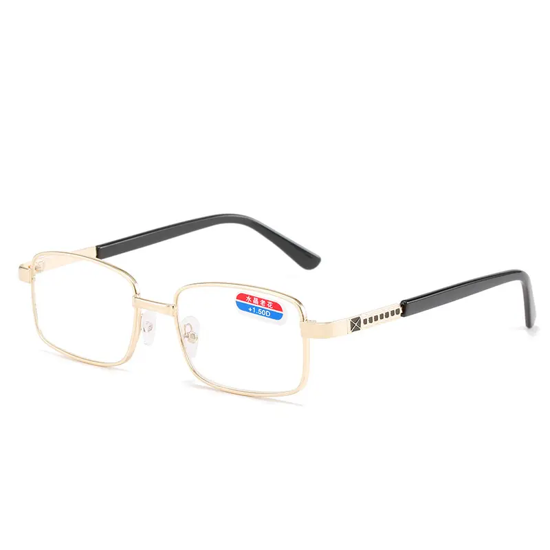 metal frame glass lens presbyopia 200 250 supplier wholesale glasses women corrective eyeglasses flexible Reading glasses