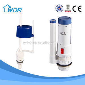 Onderzijde gemonteerde g 1/2 toilet stortbakinlaatklep met verstelbare kogelkraan - Product Image 3