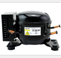 Compresor de Refrigerador para Automóvil RETEKOOL DC 12V/24V/48V Semihermético de Movimiento Alternativo 153-460 Btu/Hr R134a/R600a con Certificación CE ROHS