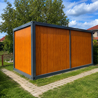 Bureau de chantier préfabriqué portable, maison conteneur démontable, bâtiment modulaire pour les camps de construction et d'exploitation minière en Australie