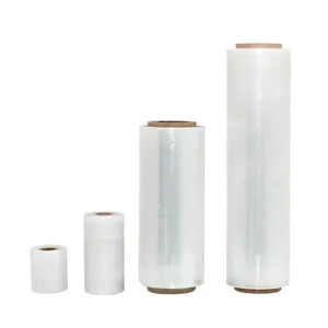 Film étirable manuel de haute qualité pour emballage rétractable et transport, plastique transparent 15-40 microns, film d'emballage LLDPE transparent - Product Image 4