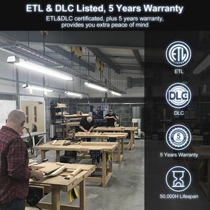 Lampes Led étanches pour entrepôts industriels, en aluminium, 100W 120W, 4 pieds, éclairage pour <span class=keywords><strong>Garage</strong></span> et <span class=keywords><strong>Garage</strong></span> - Product Image 2
