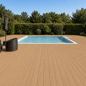 Tarima de Exterior de WPC Compuesto con Certificación CE, 2900x140x23.5mm, Aspecto de Madera 3D, Fabricante de Tarimas de WPC - Product Image 2