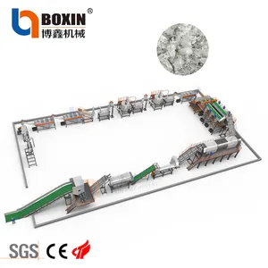 Full Automatic Plastic Recycling Plants for PET Bottle Recycling Line Machine