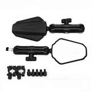 Espejos Retrovisores Plegables para Motocicleta con Vista Amplia, Ajustables al Manillar para Mayor Seguridad en la Conducción - Product Image 5