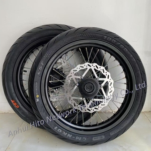 ウルトラビーホイールキット電気ダートバイク74V 60Ah Ebike 90 km/hサットンオートバイ部品タイヤスーパーモトホイール100/80-17 130/70-17 - Product Image 6