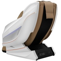 Fauteuil de massage 4D moderne 2025 avec massage de la tête, suivi SL, inspiré des vaisseaux spatiaux, Thaïlande
