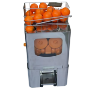 Extracteur de jus industriel automatique en acier inoxydable pour supermarchés, machine à jus d'orange électrique