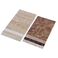 Personnalisé 4x8ft haute brillance PVC UV feuille de marbre revêtement UV feuille de plastique PVC panneau de mousse pour décoration intérieure panneau mural
