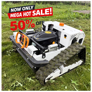 Free Shipping CE EPA Approved All Terrain RC Grass Cutter Garden Crawler <b>Remote</b> <b>Control</b> <b>Robot</b> Lawn Mower - Product Image 1