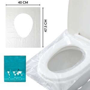 Cubierta de Asiento de Inodoro Ecológica, Material Suave de 2 Capas, Sensación Cómoda, Cubiertas Desechables para Asiento de Inodoro, Fabricantes - Product Image 4