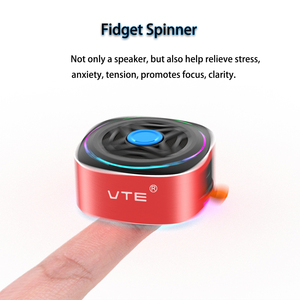 V6 mới không dây di động màu xanh-răng IPX7 không thấm nước mini Loa bồn chồn <span class=keywords><strong>Spinner</strong></span> TWS Stereo Bass woofer hoạt động BT Loa ngoài trời - Product Image 4