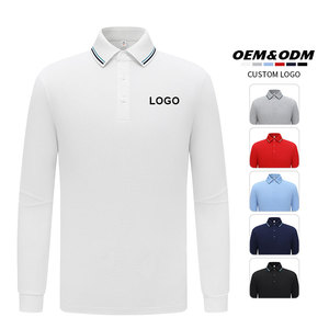 <span class=keywords><strong>Polo</strong></span> in Maglia per Uomo e Donna con Logo Personalizzato, Stampa o Ricamo, Manica Lunga, per Lavoro e Golf, Vendita all'Ingrosso - Product Image 5