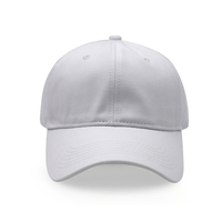 Gorras deportivas personalizadas al por mayor, gorra de béisbol de algodón Unisex en blanco, gorras con logotipo bordado, gorra de papá