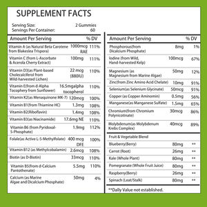 Cápsulas Blandas de Multivitaminas y Minerales OEM ODM con Vitamina, Calcio e Ioduro para Apoyar la Energía, la Inmunidad, la Función Muscular, la Salud Ósea y Cardíaca - Product Image 2