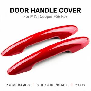Pour MINI Cooper F56 F57 – Cache-poignée de porte adhésif, garniture sans clé, 2014-2023, couleur unie, 9 options, Carwoman, vente en gros - Product Image 1