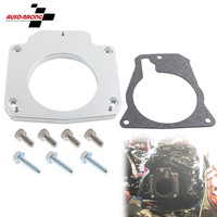 Mesin Pembuat Part CNC, Part CNC Custom, Adaptor Throttle Body LS untuk Intake 4 Baut LS3 ke Throttle Body 3 Baut LS1, DBW LS2
