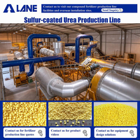 Línea de Producción de Urea Recubierta de Polímeros LANE, Tambor Rotatorio Granular de Liberación Lenta, Planta de Fabricación Llave en Mano de Alta Capacidad