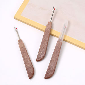 Tailleur accessoires couteau outil coupe-point de croix cueilleur de fil couture couture Ripper avec manche couleur <span class=keywords><strong>bois</strong></span> - Product Image 2