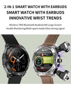 <span class=keywords><strong>Reloj</strong></span> Inteligente <span class=keywords><strong>LEMFO</strong></span> T95 TWS 2024 con Auriculares, para Hombre, Pantalla de 1.52 Pulgadas, Brújula, 400 mAh, Llamadas Bluetooth, <span class=keywords><strong>Reloj</strong></span> Deportivo para Actividades al Aire Libre - Product Image 2