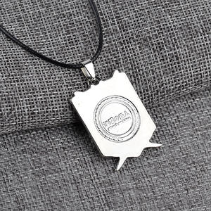 <span class=keywords><strong>Collier</strong></span> en argent ou or, pendentif avec aile métallique, attaque des titans, vente en gros, collection - Product Image 3