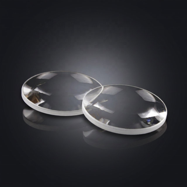 Optical Quartz Glass 5mm 10mm 15mm 20mm Biconvex Lens BK7 Biconvex Square Round Double Convex Focus Lens