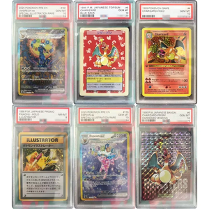 Bộ sưu tập thẻ bài thiết kế tùy chỉnh Charizard Eeveelution Umbreon phiên bản đánh giá thẻ bài cổ điển hiếm game anime quà tặng đồ chơi - Product Image 2