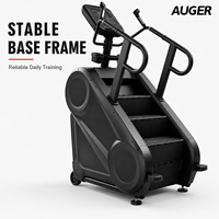 Máquina Escaladora Comercial AUGER de Alta Resistencia, Stepmill, Escaladora, Equipo de Cardio para Gimnasio y Centro de Fitness AUGER