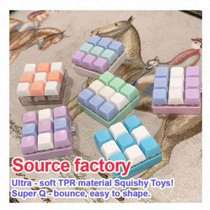 TOYSRUNNER Ergonomic Cone Shape Custom 3D Printed Keycap Fidget Toy <b>PLA</b> Sensory Box Set Bulk Wholesale Kids Adults ADHD Relief - Product Image 6