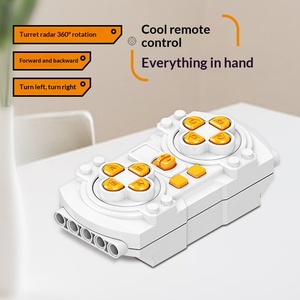 Blocs de construction intelligents en plastique ABS, char d'assaut <span class=keywords><strong>Gepard</strong></span>, jouet éducatif télécommandé, modèle DIY pour garçons - Product Image 4
