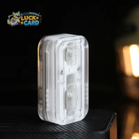 YJ Creativity Vibration Mechanical Push EDC Fidget Slider, Jouet anti-stress élégant, Jouet de concentration pour TDAH, Jouet de relaxation pour le bureau