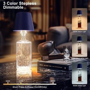 Portable Flexible Metal Dimming Bar Modern Simple Cordless Rechargeable LED Table Lamp Touch Control Decorative <b>Night</b> Lamp - Product Image 3